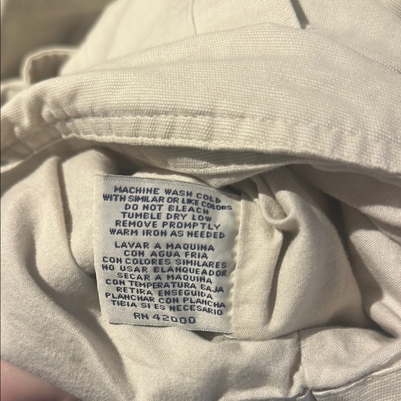 Basic Editions Cream and Black Utility Jacket - Picture 5 of 6